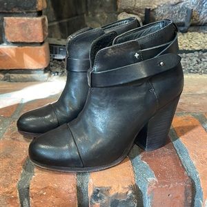 Rag & Bone Black ankle boots size 36 1/2